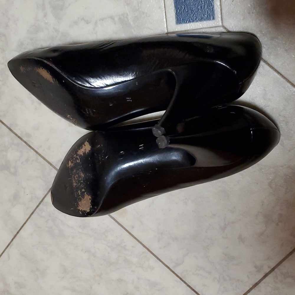 Bruno Magli vintage black heels size 8AA - Picture 5 of 7